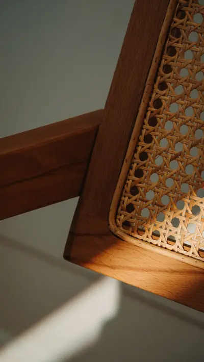 Frame and cushion, the half-millimetre between them.