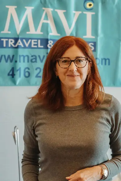 The Mavi Travel & Tours exhibitor booth