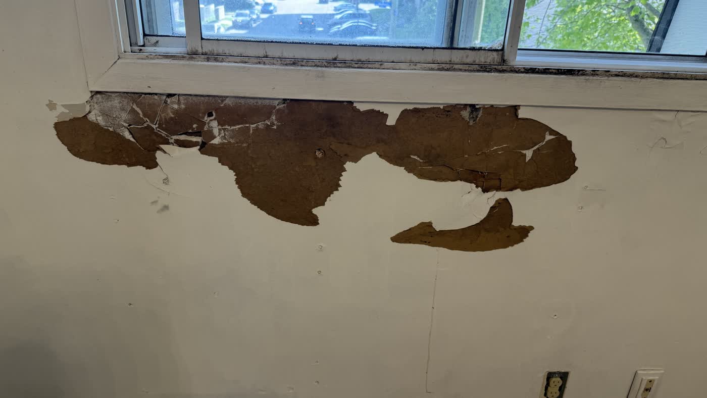 Water Damage project in Ottawa by Fidan Construction - before