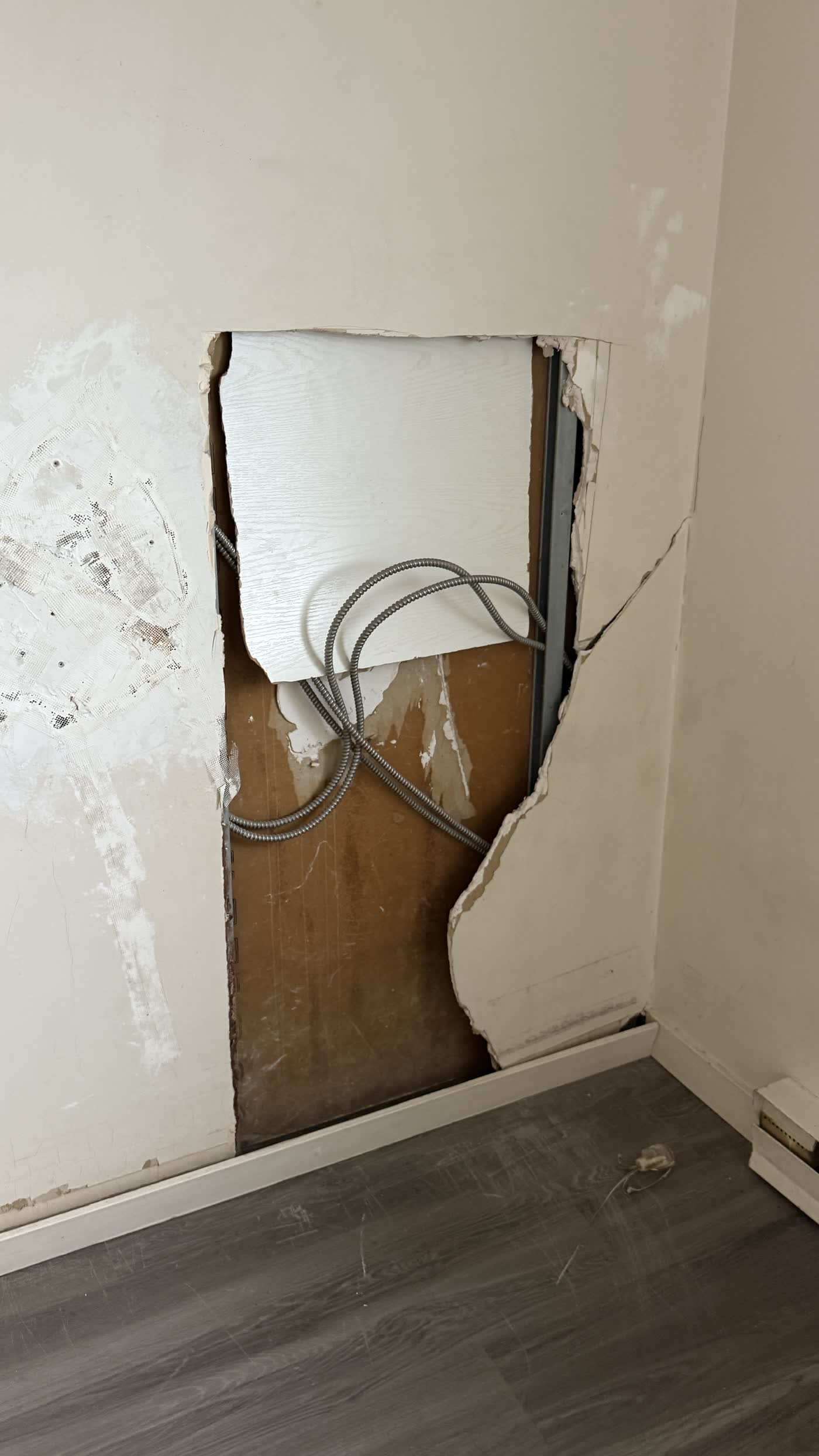 Walls project in Ottawa by Fidan Construction - before