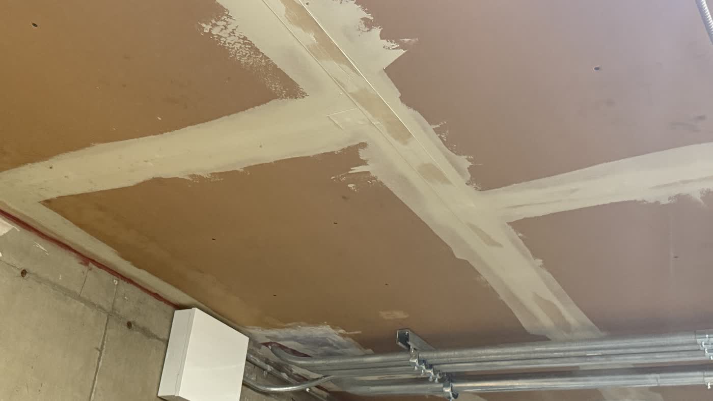 Ceilings project in Ottawa by Fidan Construction - before