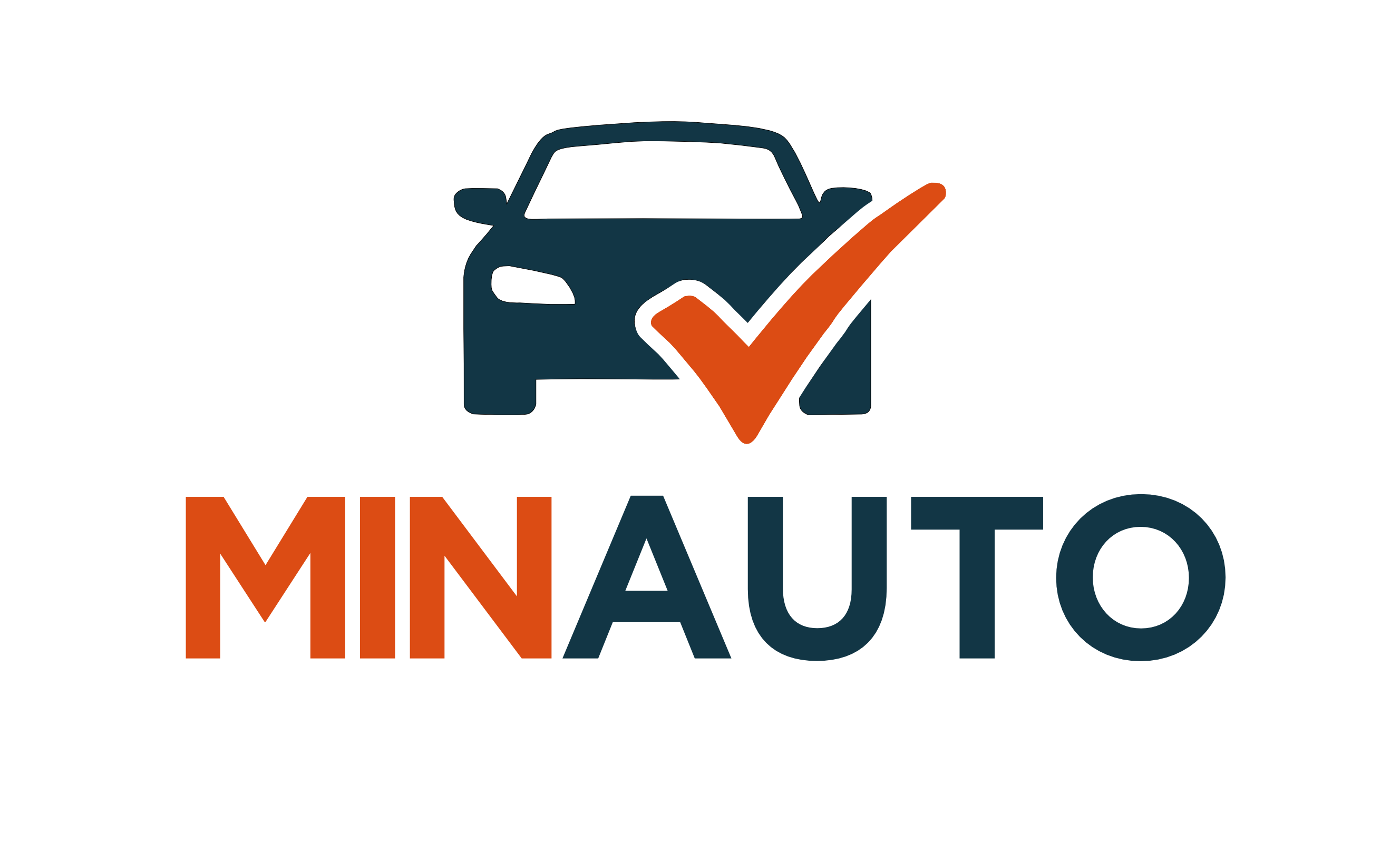 MinAuto Primary logo lockup